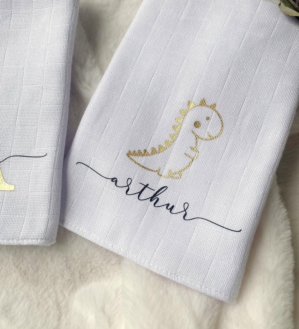 Kit de Fraldinha Completo e Personalizado 20 Peças | Nome do Bebê Personalizado