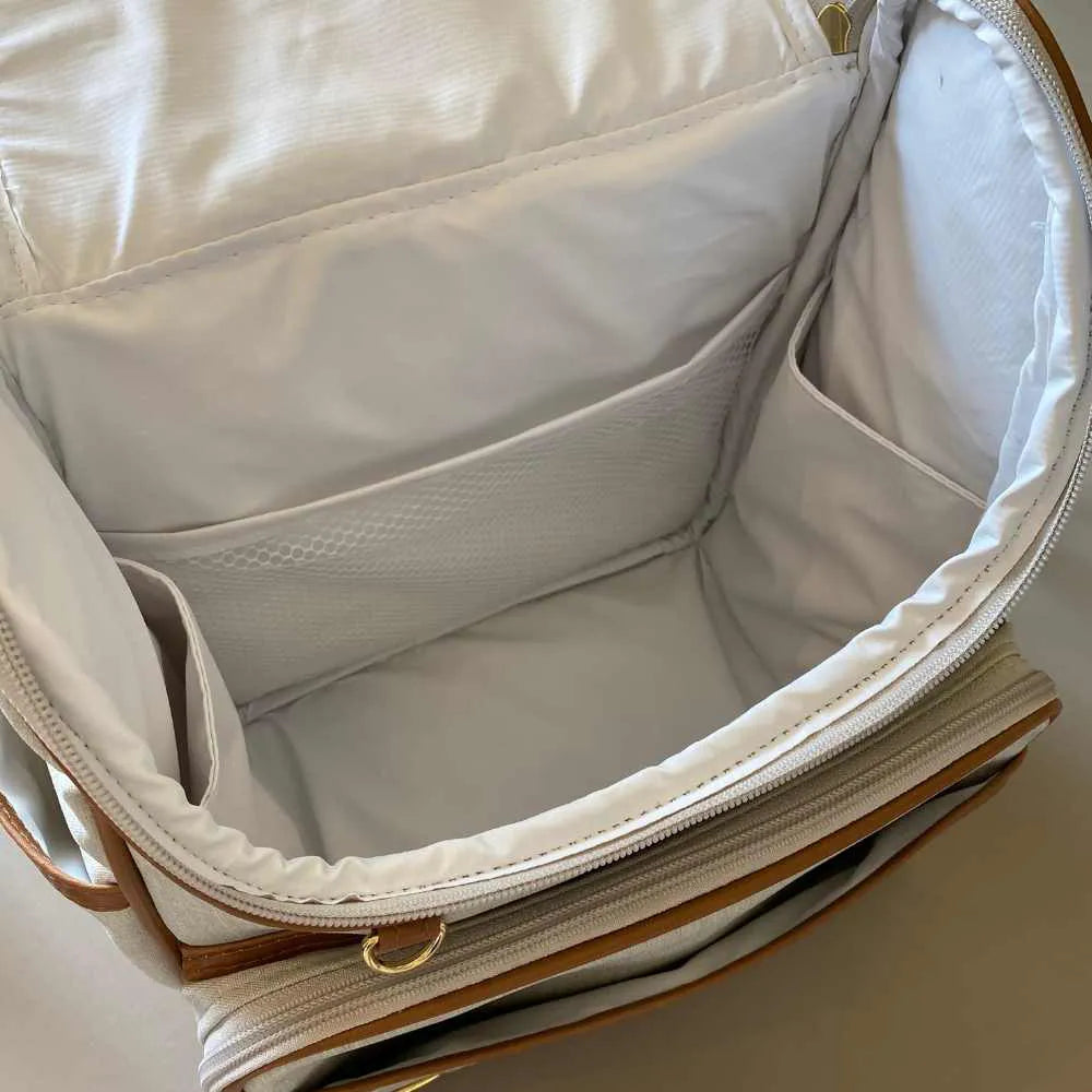 Kit Baby 4 Personalizado - Linho Cru I Caramelo