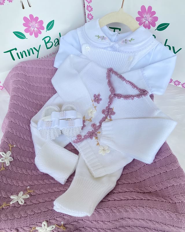 Kit Saída Maternidade Diana - Personalize Com o Nome da Sua Princesa
