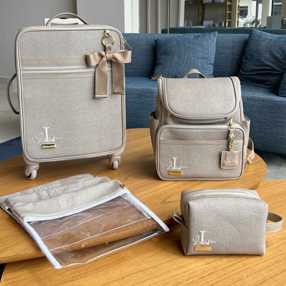 Kit Baby 4 personalizado | Mescla Bege